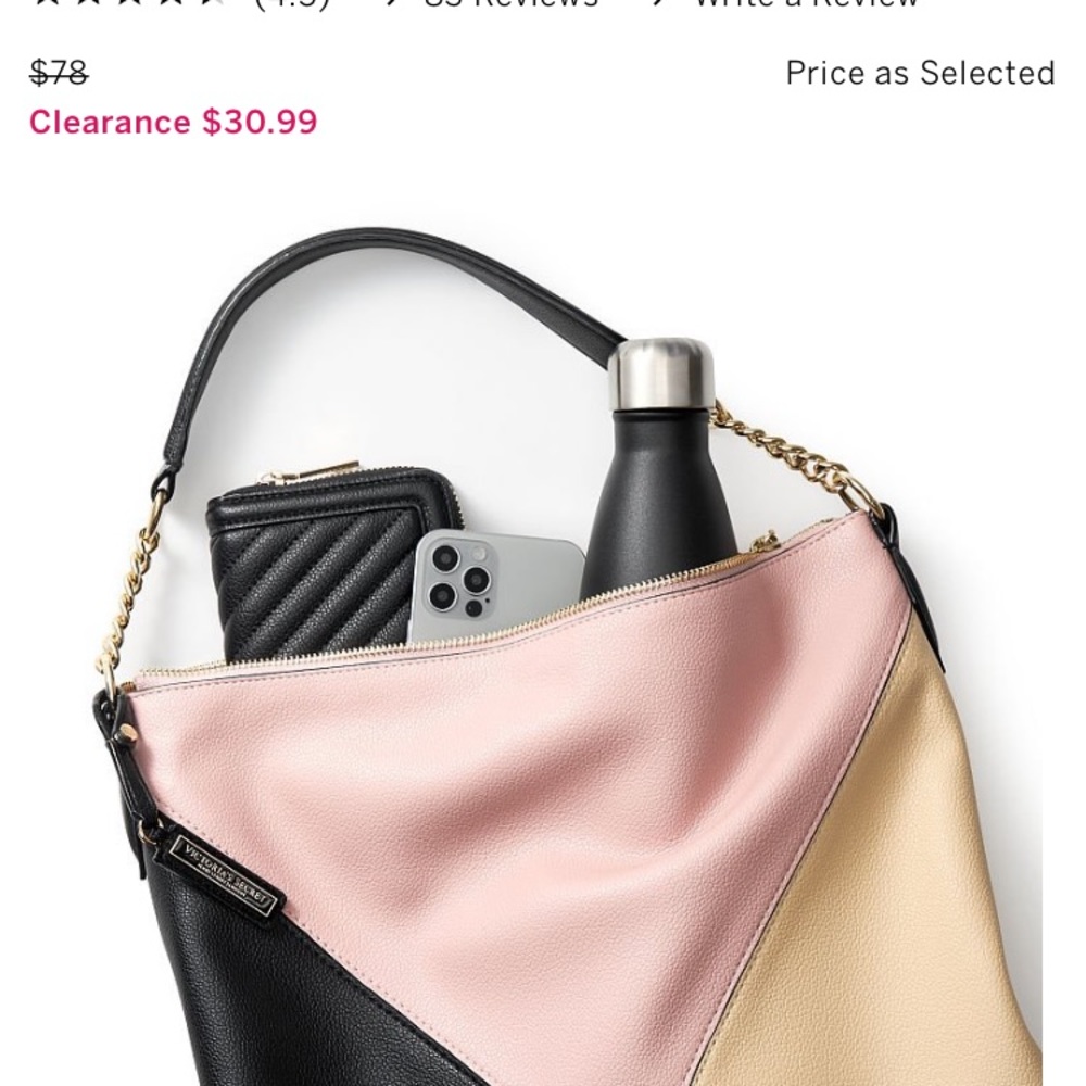 Victoria Secret hobo style handbag